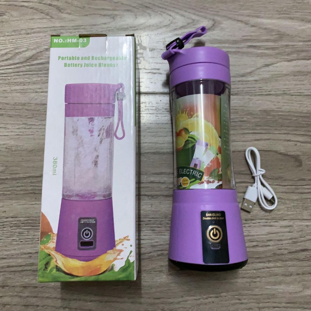 Portable Electric Fruit Juicing Cup, Rechargeable Mini Juicer, Fruit and Vegetable Machine