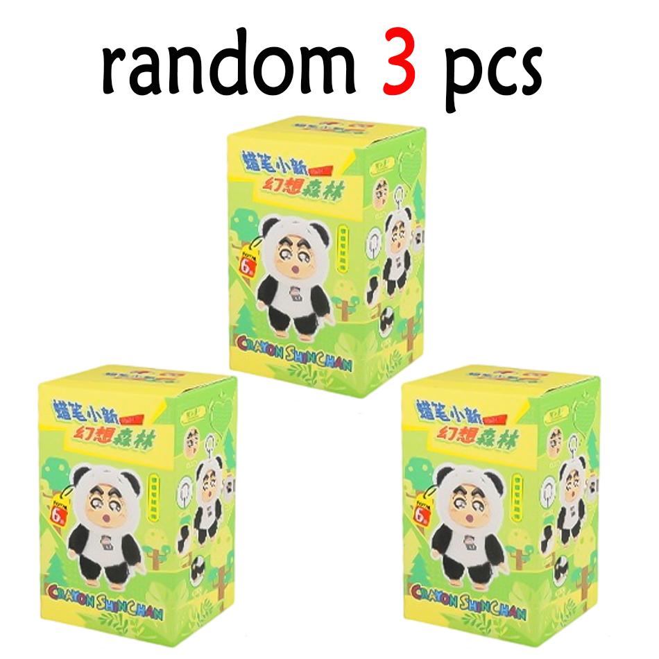 kawayi Crayon Shin-chan Plush Vinyl Figure Blind Box Fantasy Forest Series 26cm Large Doll/19cm Hanging Doll Mystery Box