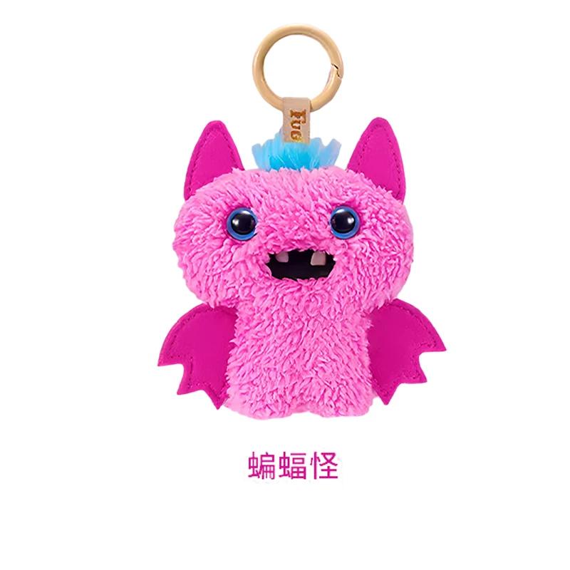 Fuggler Baby Pinkles Series Plush Genuine Soft Keychain Toy Cute Collectible Funny Ugly Monster Pendant Bag Charm Gift