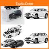 Alloy Highlander Toyota Car Model With Sound Light Steering For Kids Gift