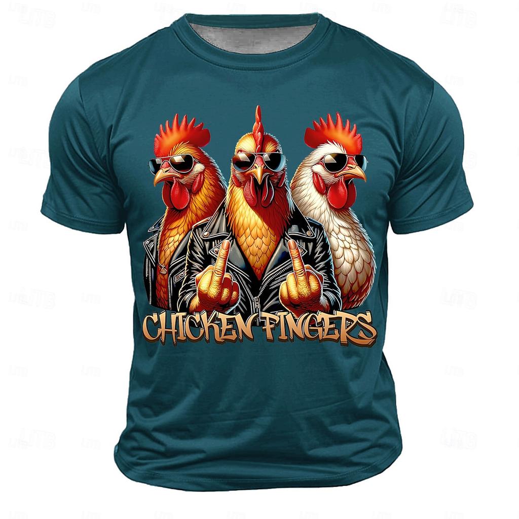 2025 Men's 3D Printed T-Shirt Apparel Oversized Loose Casual Men's Clothing Streetwear Round Neck Short Sleeve T-Shirts Menswear