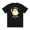 Duck I Choose Violence Vintage Tshirt Funny Humor Slogan Cotton Men T Shirt New TEE TSHIRT Womens Tops
