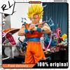 30cm Dragon Ball Anime Figure Super Saiyan Goku Model Dolls Trend Action Figures Collectible Toy Desktop Accessorie Gifts