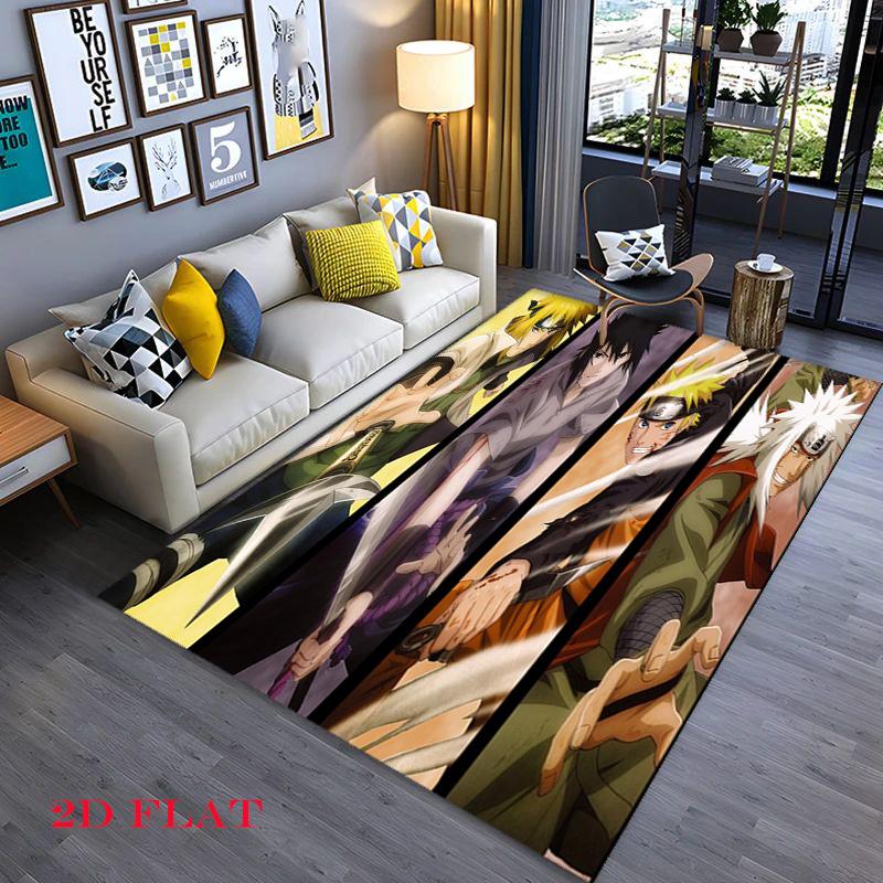 Naruto Gaara Anime Wall Tapestry Carpet Doormat Home Decor Gift Doormat Office Chair Cushion