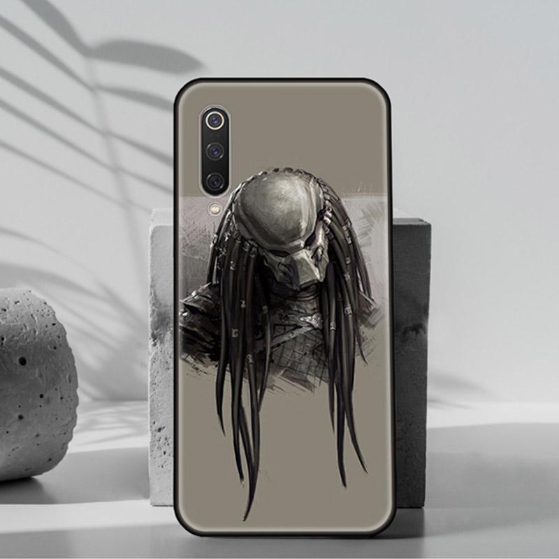 Back Shell Depredador Alien Phone Cases Cover For Xiaomi Redmi Note 6 7 8 9S 9Promax 6A 7A 8A 9A Pro 8T Soft Black TPU