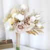 Wedding Artificials Flowers Bouquets Rose Bridals Bouquets Wedding Party X3UC