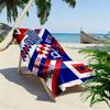 Dinamo Zagreb Print Strandtuch, Großes Weiches Schnelltrocknendes Handtuch für Strand Camping Schwimmen