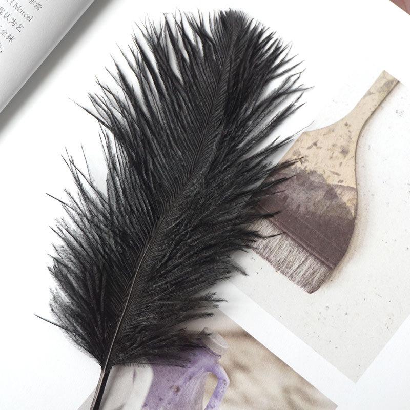 Colored Ostrich Hair 15-20Cm Wedding Ornament Wall Decoration Feather Wall Hand Bouquet Diy Dream Catcher Material