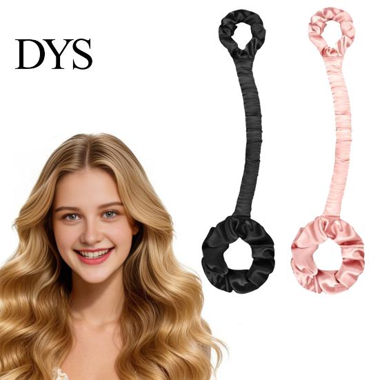No Heat Hair Curler Curling Rod with Scrunchies, Overnight Sleeping Satin Beginner Friendly Roller Headband, Non-Heating Long for Women Gentle