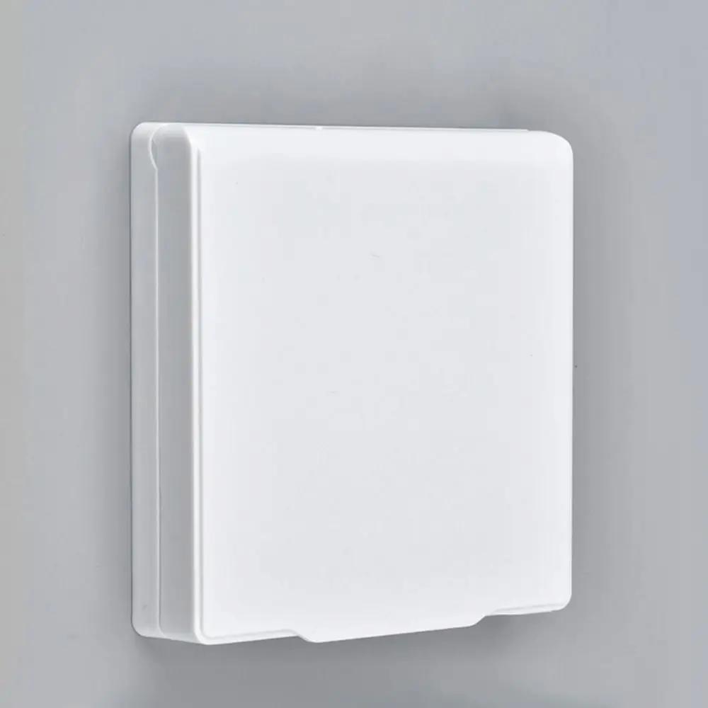 1Pc 86 Type Self-Adhesive Ultra Thin Wall Socket Waterproof Box Electric Plug Cover Bathroom Wall Switch Protection Cover