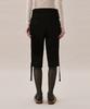 Awi Slim Fit Bermuda Pants_Black