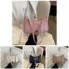 Elegant Small Shoulder Bag With Stitching Detail And Mobile Pocket For Casual Wear
