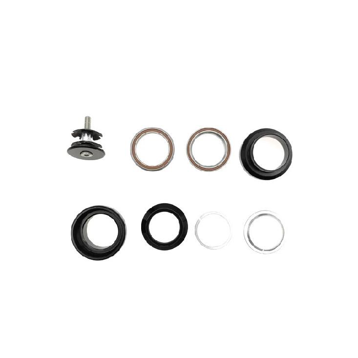 Mountain Bike Road Bike 2 Bearing Headset 1 1/8" 34MM Steering Top Cap Cover External HeadsetsSealed Threadless Fork Stem
