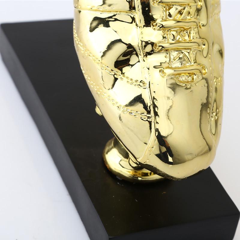 Weltcup Goldener Schuh Pokal - Galvanisierter Harzpreis für Fußballfans und Wettbewerbe