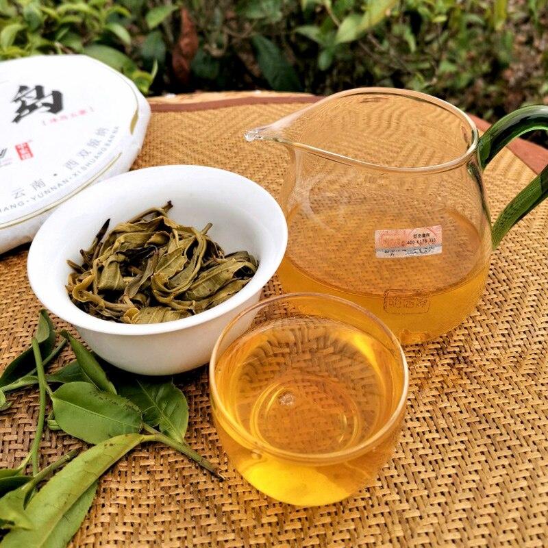 2020 Bingdao Raw Puerh Tea Lingcang High Mountain Ancient Tree Sheng Puerh Tea Cake 357g