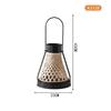 New Chinese Style Desktop Candle Holder & Handmade Bamboo Woven Lantern Portable Decor Vintage Decor for Home Wedding Party