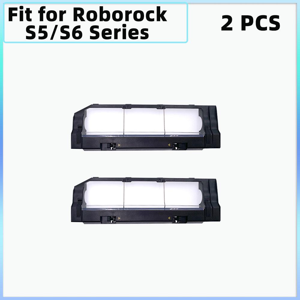 Kompatibel für Roborock S5 S50 S51 S55 S6 S60 E4 E5 Roboterstaubsauger Zubehör HEPA Filter Mopptuch Haupt- Seitenbürste Ersatzteile