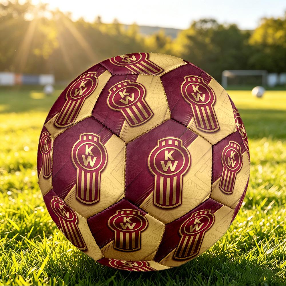 Kenworth Print Standard Size 5 Soccer Ball Durable Shock?Absorbing Ball For Training Match Outdoor Play