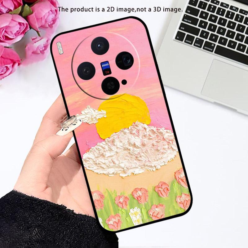 For VIVO X300 5G Case V2509A 2025 Fashion Silicone Soft TPU Protective Back Cover Case For VIVO X 300 VIVOX300 Phone Shell Capa