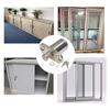 Cylinder Lock Tongue Door Bolt Latches Cabinet Drawer Lock with Key Sliding Door Wardrobe Lock Furniture Hardware