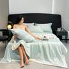 Mei Yun Ge Full Embroidery Series Water Washed Ice Silk Summer Quilt