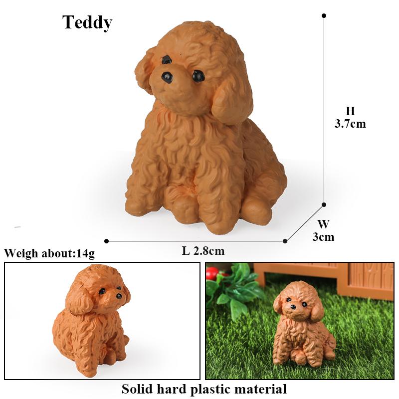 Oenux Farm Model Pig Hen Rabbit Shiba Inu Goat Action Figures Poultry Animals Figurine PVC Miniature Home decor Lovely Kids Toy
