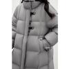 Qiushui Yiren Women's Stand Collar Loose Down Jacket