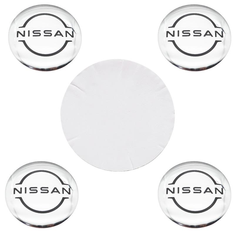 Nissan 54mm 56mm 60mm 65mm Car Wheel Emblem Wheel Center Hub Cap Auto Rim Refit Dust-proof Badge Covers Sticker Accessories