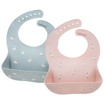 Meal Silicone Baby Soft Large Years Adjustable Easy To Clean [Little Dimsum] Apron, Apron, Bib, Baby, Bib, Waterproof, Lightweight, Bib, Saucer, 0-3