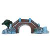 Aquarium Bogenbrücke Simulation Dekorative Harz Aquarium Brücke Ornament zur Landschaftsgestaltung