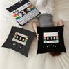 Retro Cassette Tape Cushion Cover Decorative Pillow Sofa Home Decor Case Pillow Cases