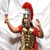 Roman Gladiator Armor Costume Muscle Chest Plate And Red Cape Spartan Warrior Cosplay Outfit for Men Halloween LARP Gear