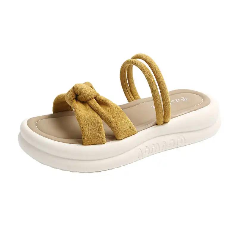 Sling Back Round Tip Sandals For Sea Slippers Women's Shoes For Women Original Flip Flops Sneakers Sport New Fast 2025new