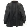 Reversible Fur Coat Dark Brown Women Used