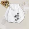 Women's Hooded Long Sleeve Loose Fit Sweatshirt Casual Colorblock Graphic Pullover