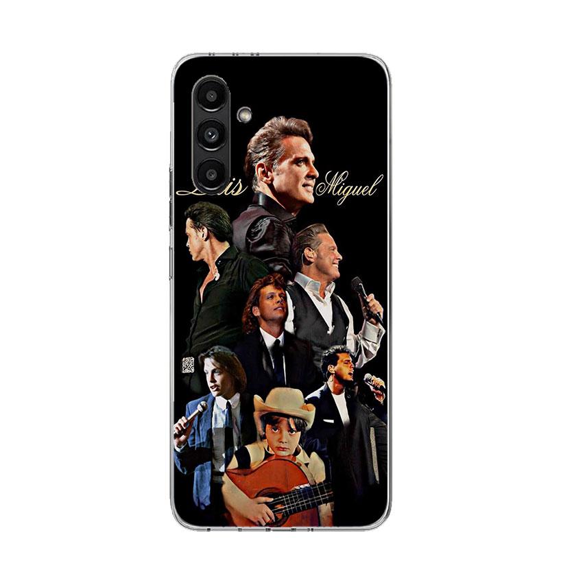 L-Luis M-Miguel Singer Phone Case For Samsung Galaxy A13 A14 A15 A16 A17 A53 A54 A55 A56 A33 A34 A35 A36 A23 A24 A25 A26 A05S A0