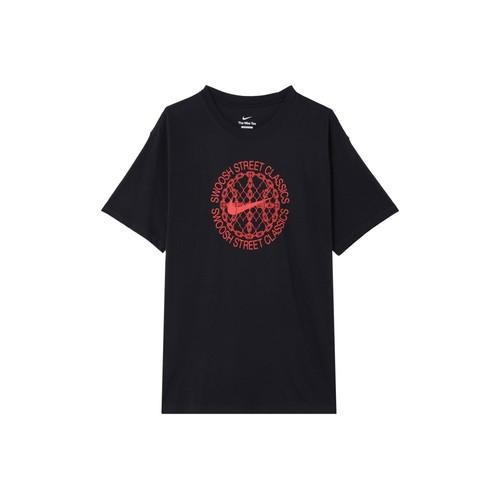 Nike Men s Crew Neck Printed Basketball T-Shirt M чёрный