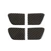 Carbon Fiber Style Inner Door Handle Bowl Cover Trims Fits Honda Accord 2013-17