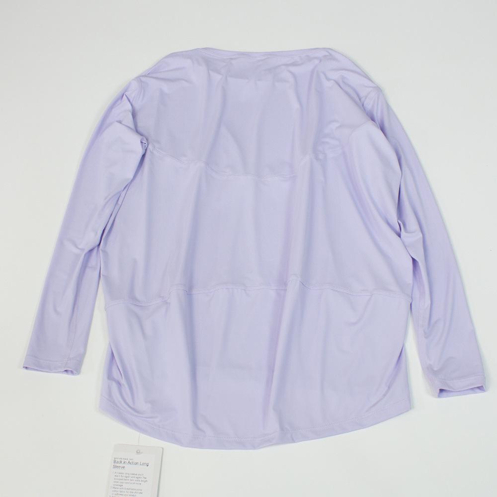 Women's Sun Protection Long Sleeve Yoga Top - Summer Fitness & Hiking Wear