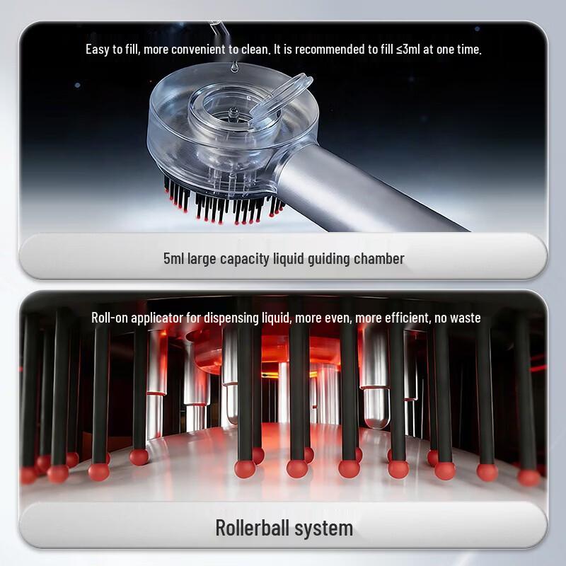 WayourCare Red Light EMS Scalp Massager Comb CN plug (adapter included)