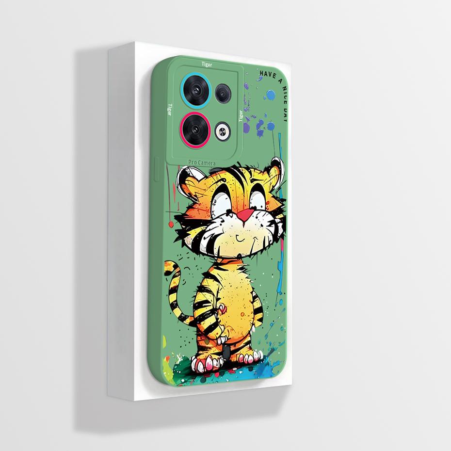 For Oppo Reno8 Phone Case CPH2359 Aesthetic Cartoon Astronaut Soft Liquid Silicone Funda For Oppo Reno 8 Pro Plus 5G Back Cover