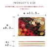 Mini Nishijin Japanese Style Mini Embroidered Compact Card Round Flowers of the Four Seasons In Running Water Wallet, Ori, Wallet, Wallet, Women's,