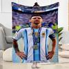 Messi 531 Blanket Warmthful Decor Perfect for Picnics Office Chair Chair for All Seasons Warmthful Decor Ideal Gift for Friends Family Couples Picnic