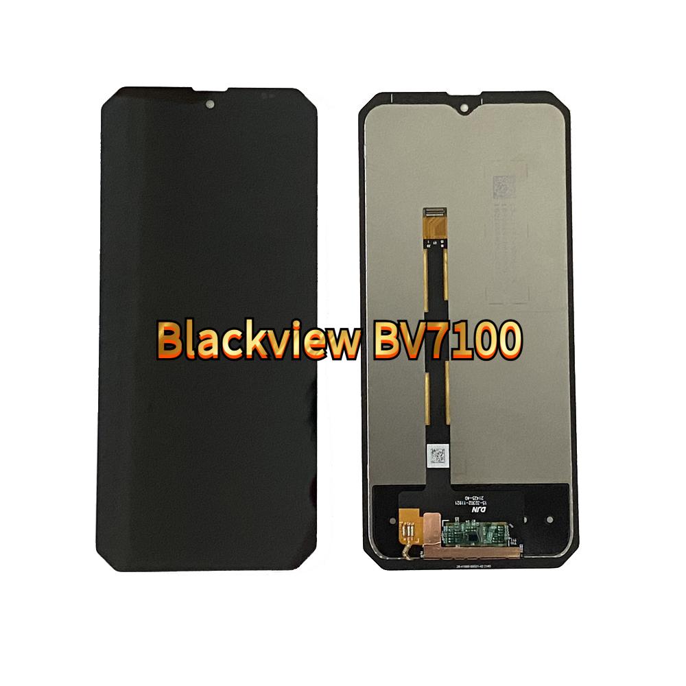 

LCD Screen and Digitizer Full Assembly for Blackview BV7100;Black; + Tools