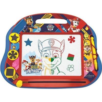 Paw Patrol Magic Slate A5 Format with Magnetic Accessories for Drawing In Color - LEXIBOOK