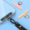 1/3/5 st Ultratunn Metall Telefon Lanyard Patch Hängande Klämma Fäste för iPhone Samsung Xiaomi Honor Universellt Telefonfodral