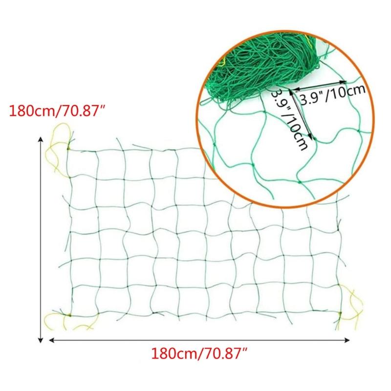 Garden Trellis Net Plant Support Netting for Climbing Plant Outdoor Flexible String Net for Bean Peas Vegetables Tomato