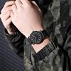 Heren Quartz Horloge met Grote Drie-Wijzer - Hete Verkoop