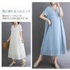 Embroidered Lace Party Relaxed Long Not Summer [WoauNuiHll] Women's Short-Sleeved V-Neck Dress, Fit, A-Line, Figure-Flattering, Length, Lined,