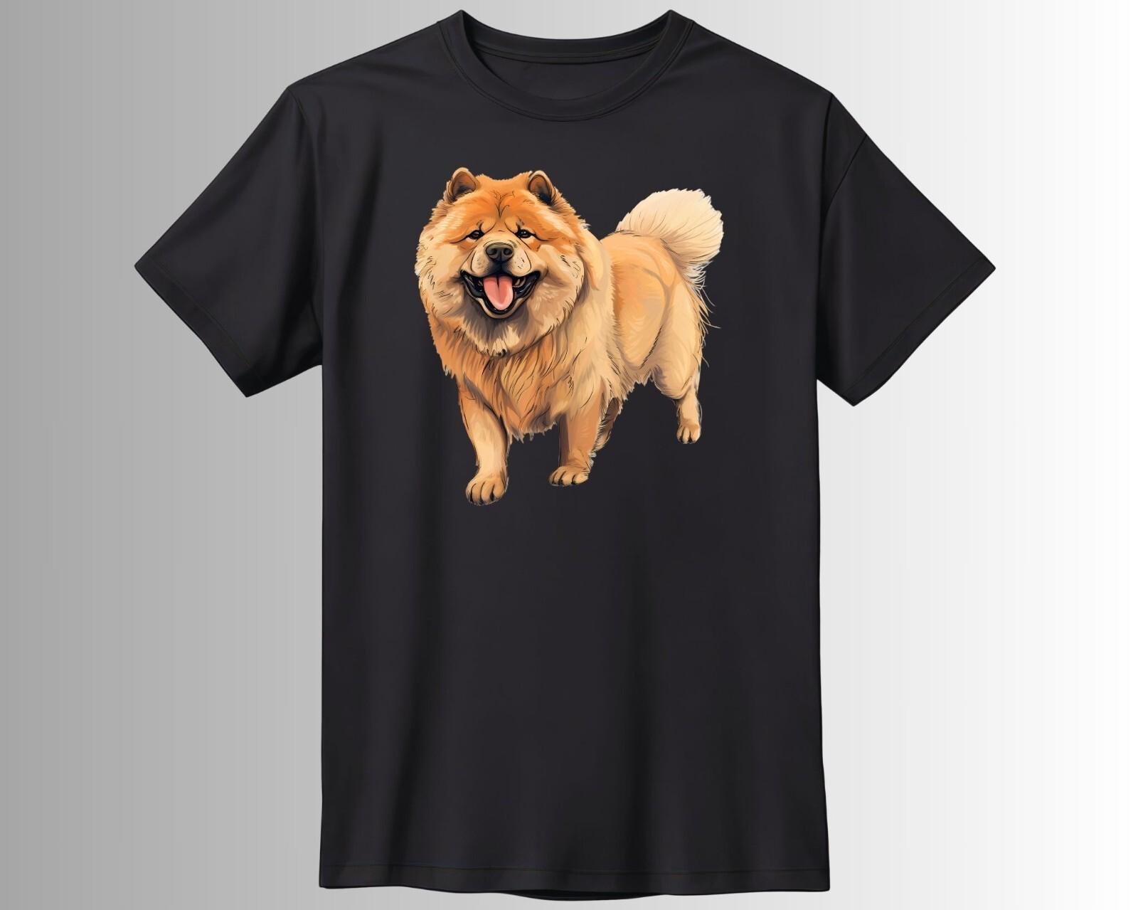 Chow Chow Dog Dog T-Shirt for Dog Owners- L